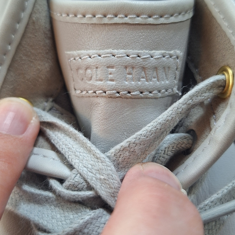 Cole Haan Grand.0S 8.5 B Womens Gray Tennis Shoes Lightweight Sneakers‎ - Picture 5 of 6